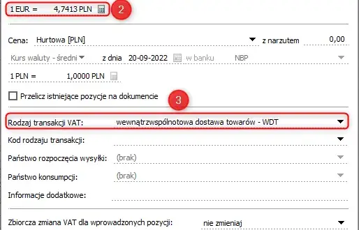 Jak obliczyć kurs przy zapłacie za fakturę w walucie obcej?